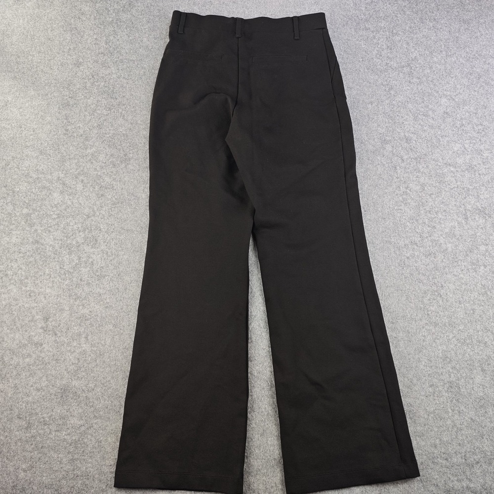 Quince Ultra Stretch Ponte Bootcut Pants Women's Small Black Pull On - Picture 9 of 10